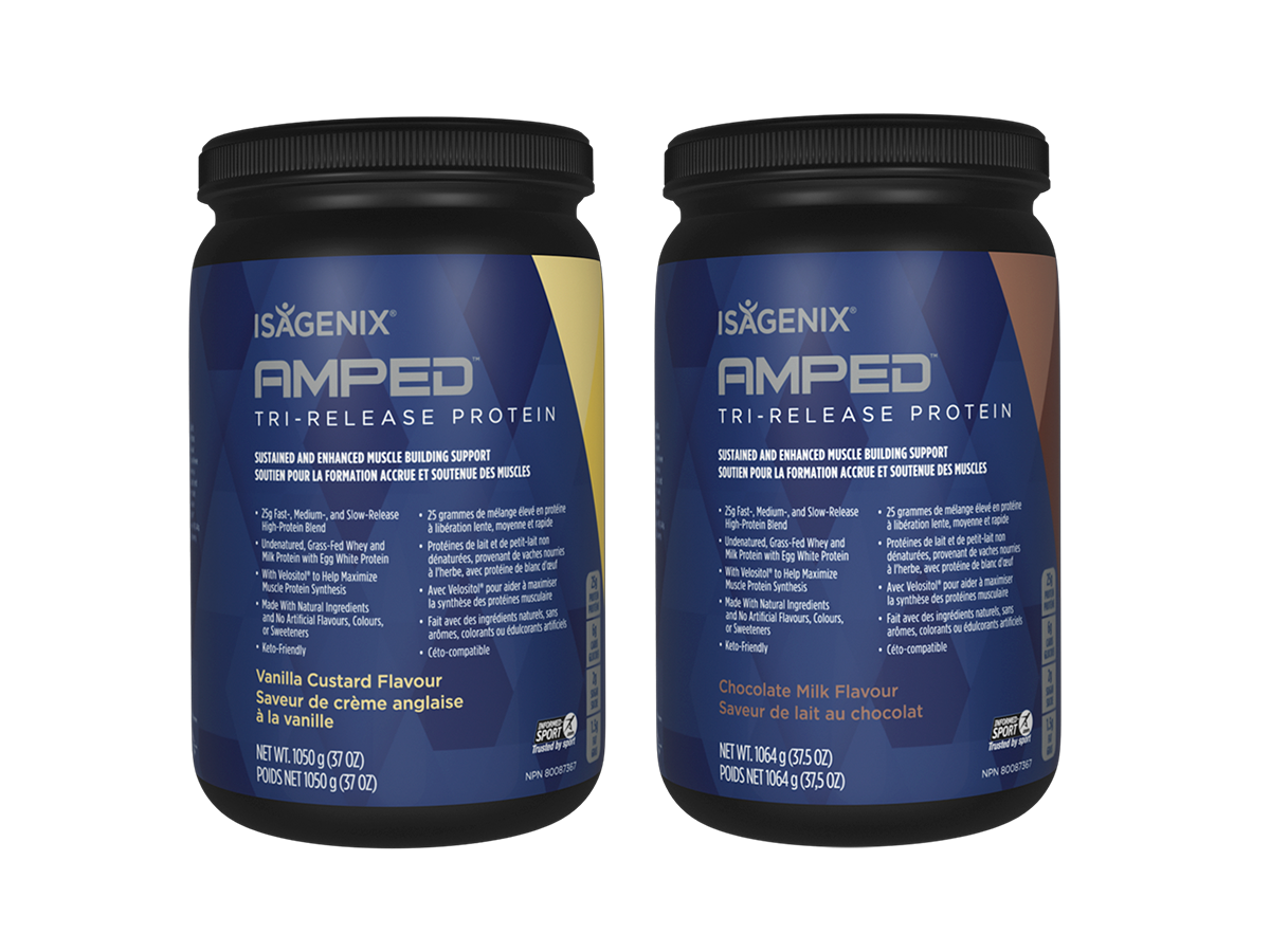 Isagenix AMPED Tri Release Protein