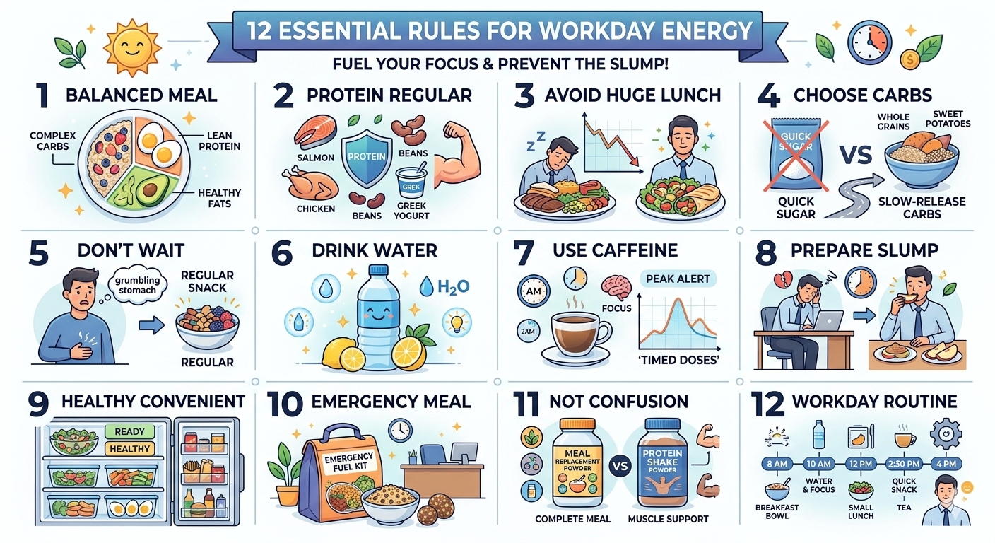 Nutrition Productivity Tips: 12 Ways to Eat for Better Energy and Focus